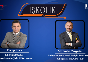 İşkolik Programının bu haftaki konuğu Galata Taşımacılık CEO’su Sayın Vittorio Zagaia