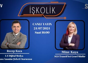 İşkolik Programının Konuğu SGS TransitNet Genel Müdürü Mine Kaya