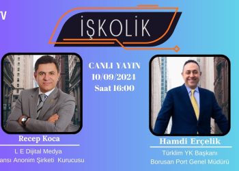 İşkolik Programının bu haftaki konuğu Türklim YK Başkanı ve Borusan Port Genel Müdürü Hamdi Erçelik